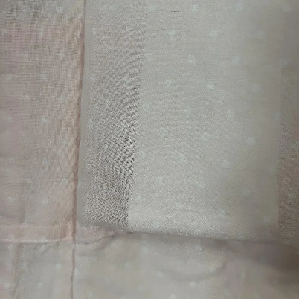 Laura Ashley‎ Breezy Floral Pillow Shams Womens 24x39 Pink Quilted Cottagecore